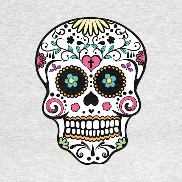 Skull mexican pink by Andrewstg